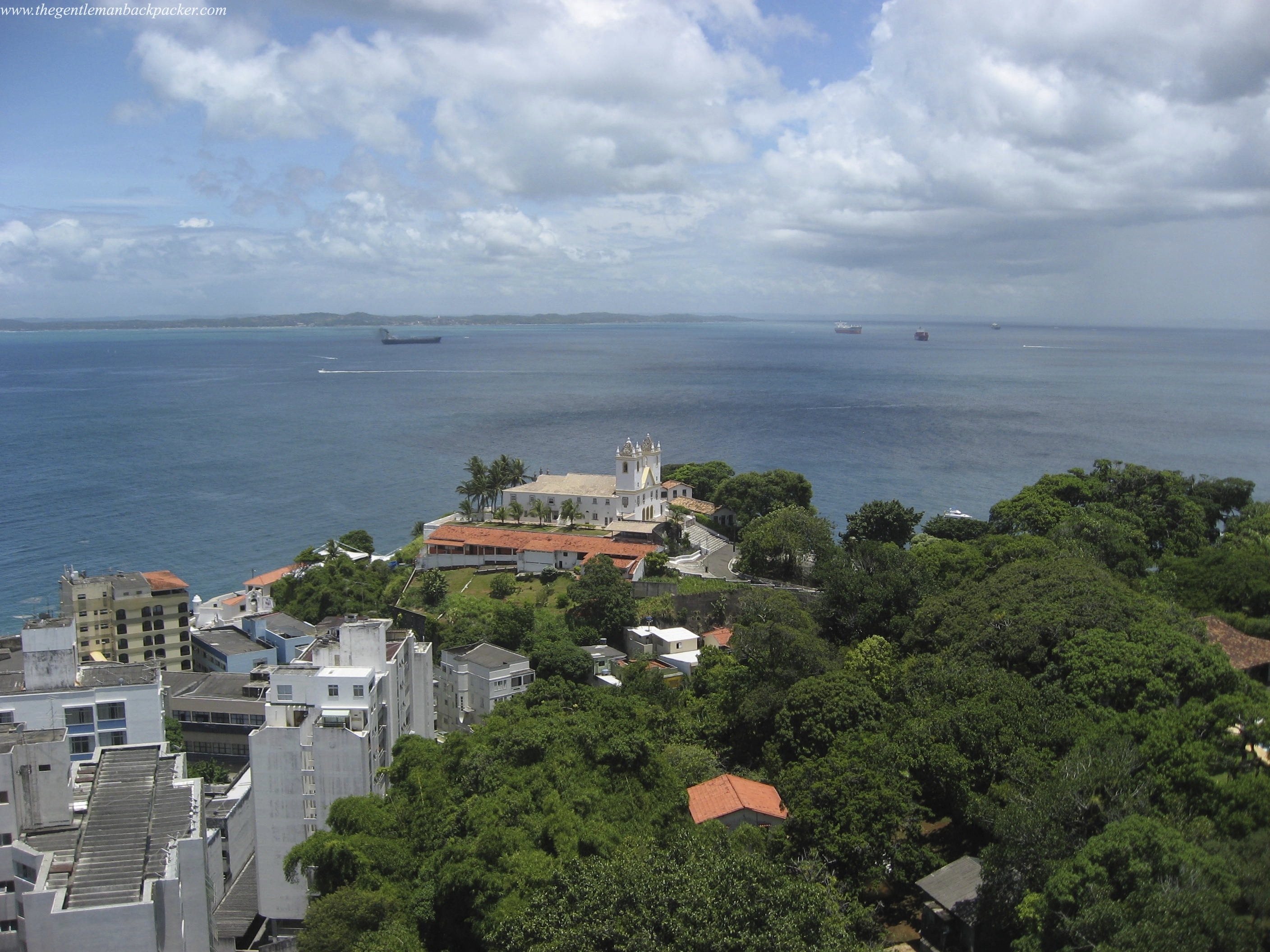 View from our penthouse apartment