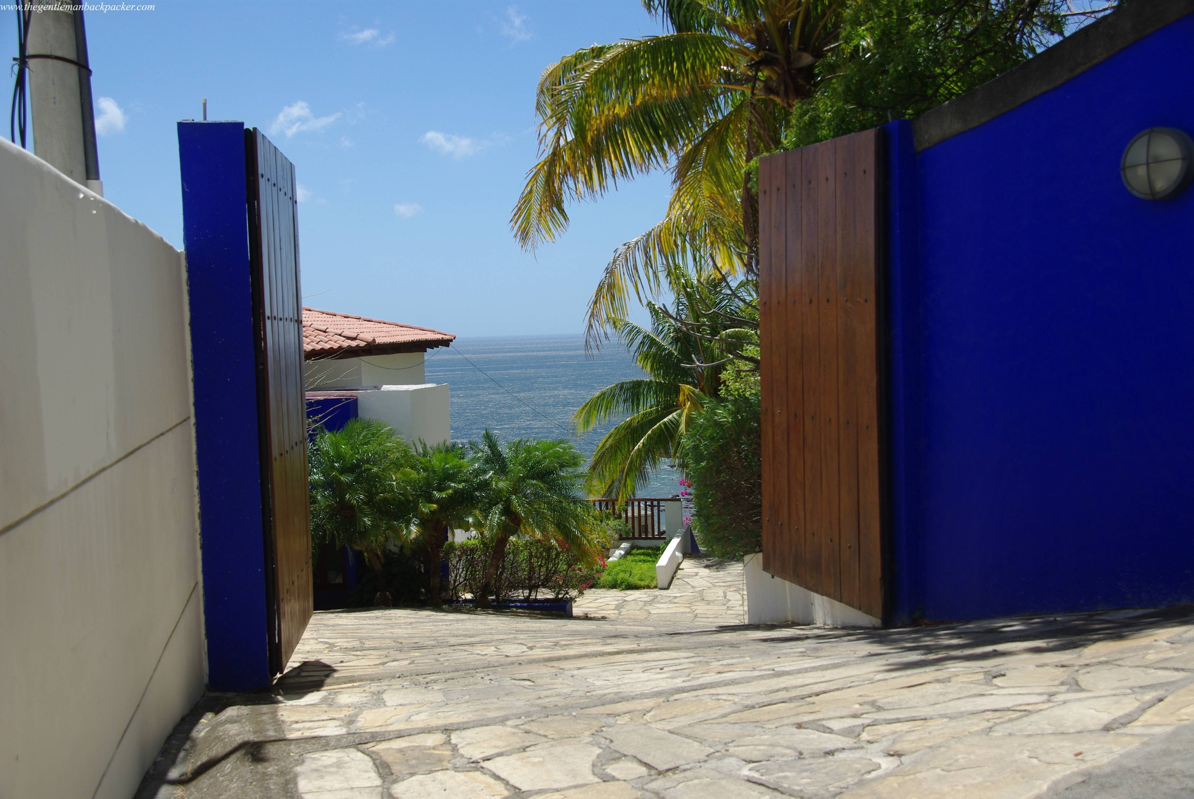 House gates, San Juan del Sur