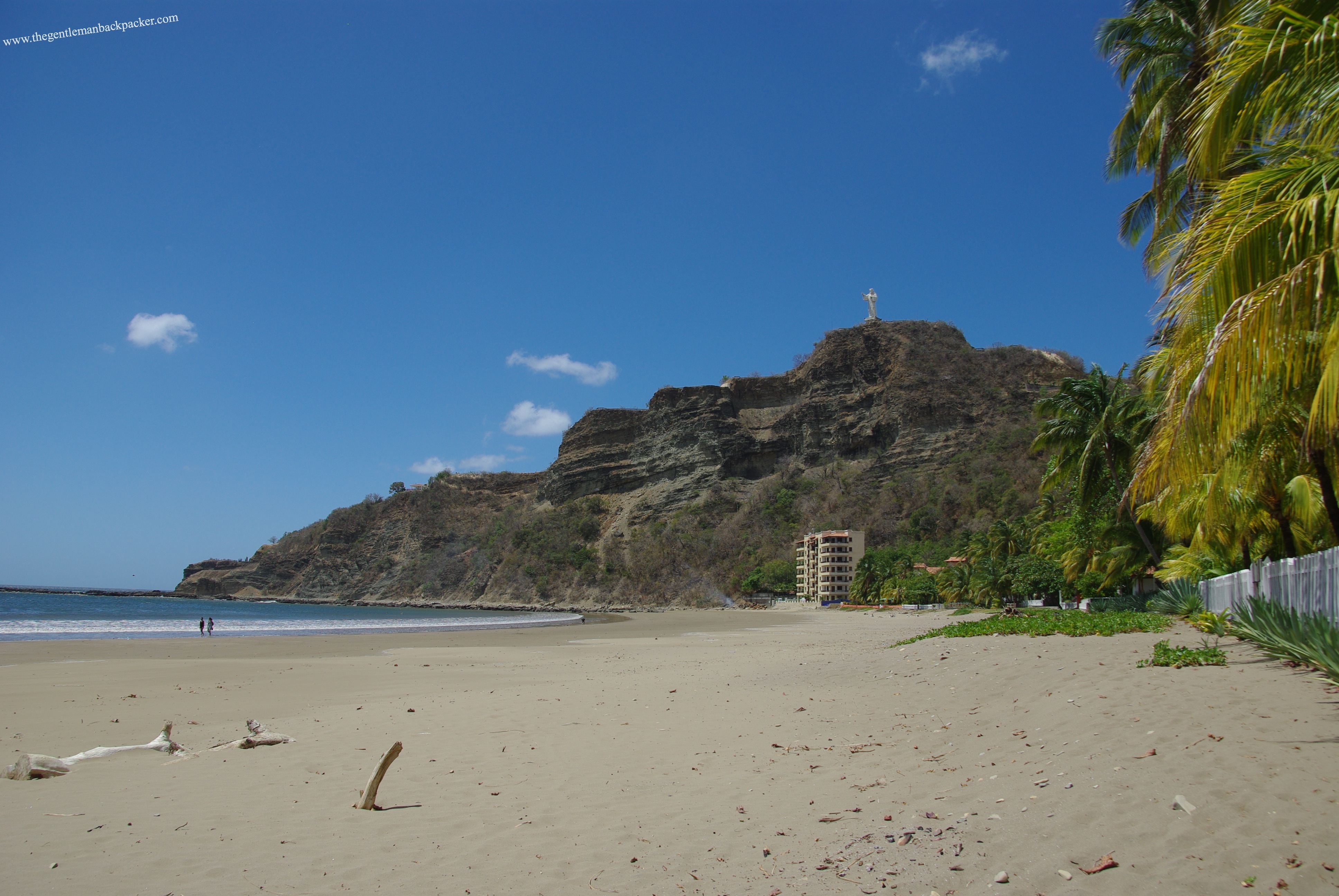 San Juan del Sur Beach and the Statue of Christ
