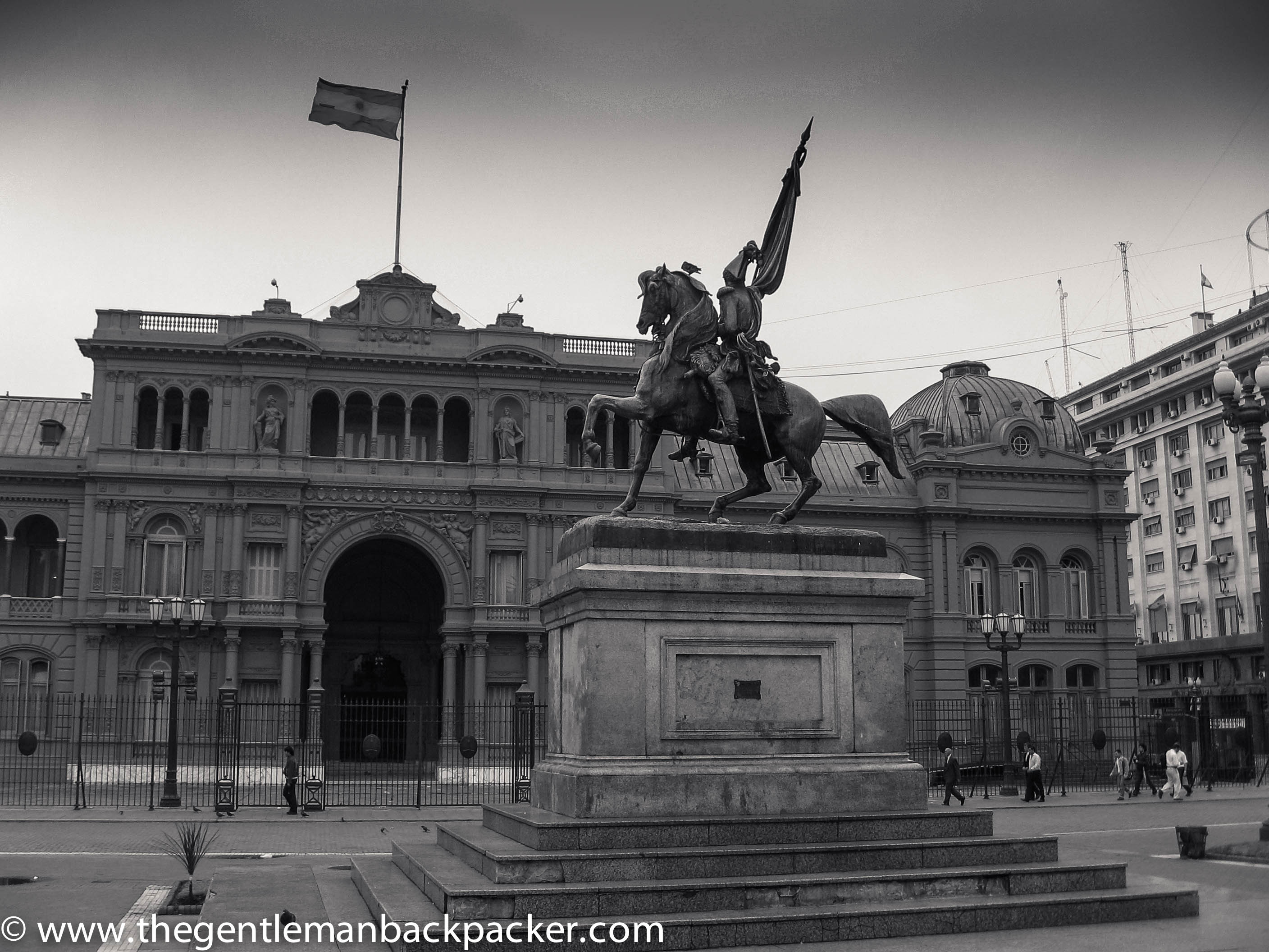 Follow Evita's past at the Casa Rosada