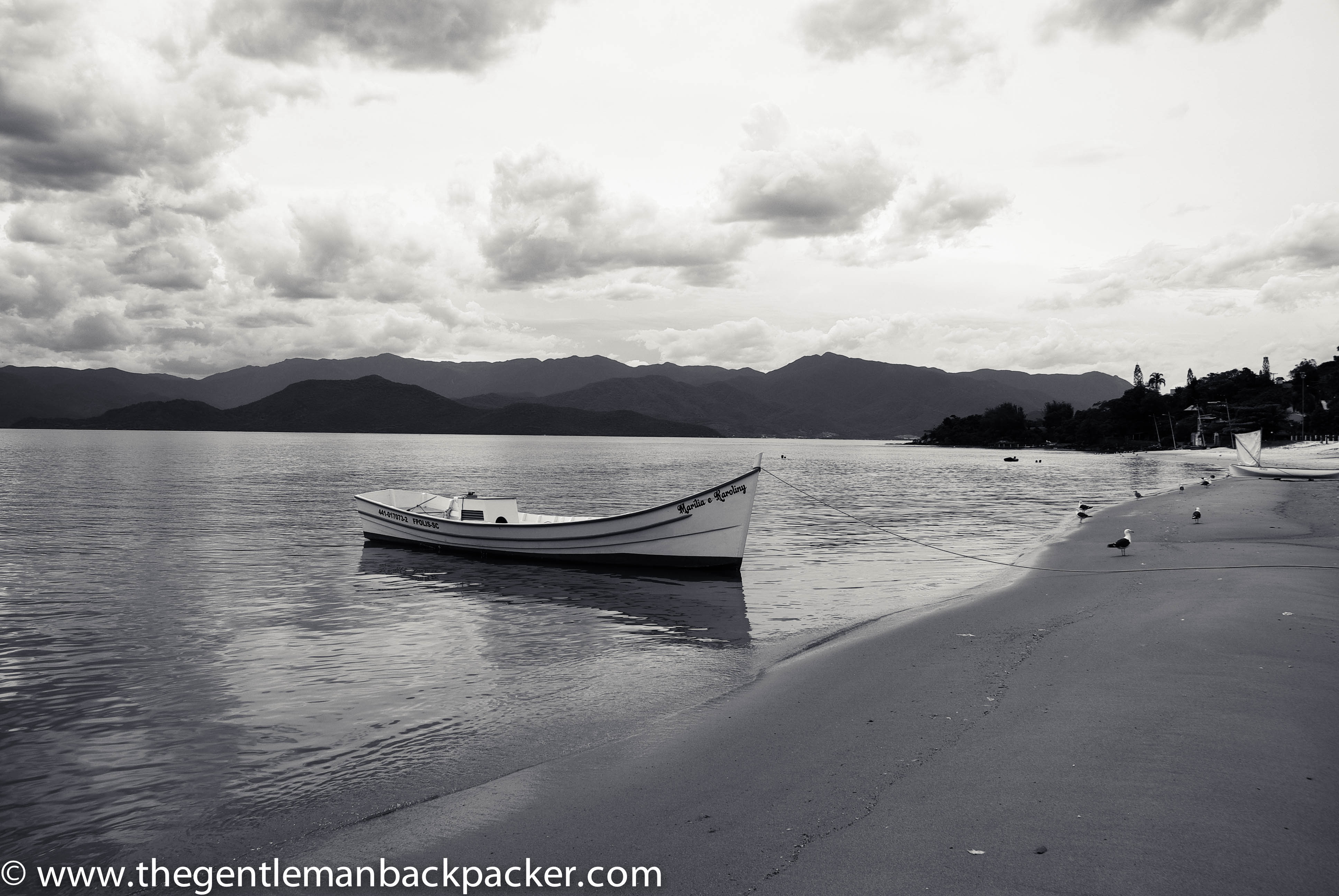 Beautiful scene in the Southwest of Floripa