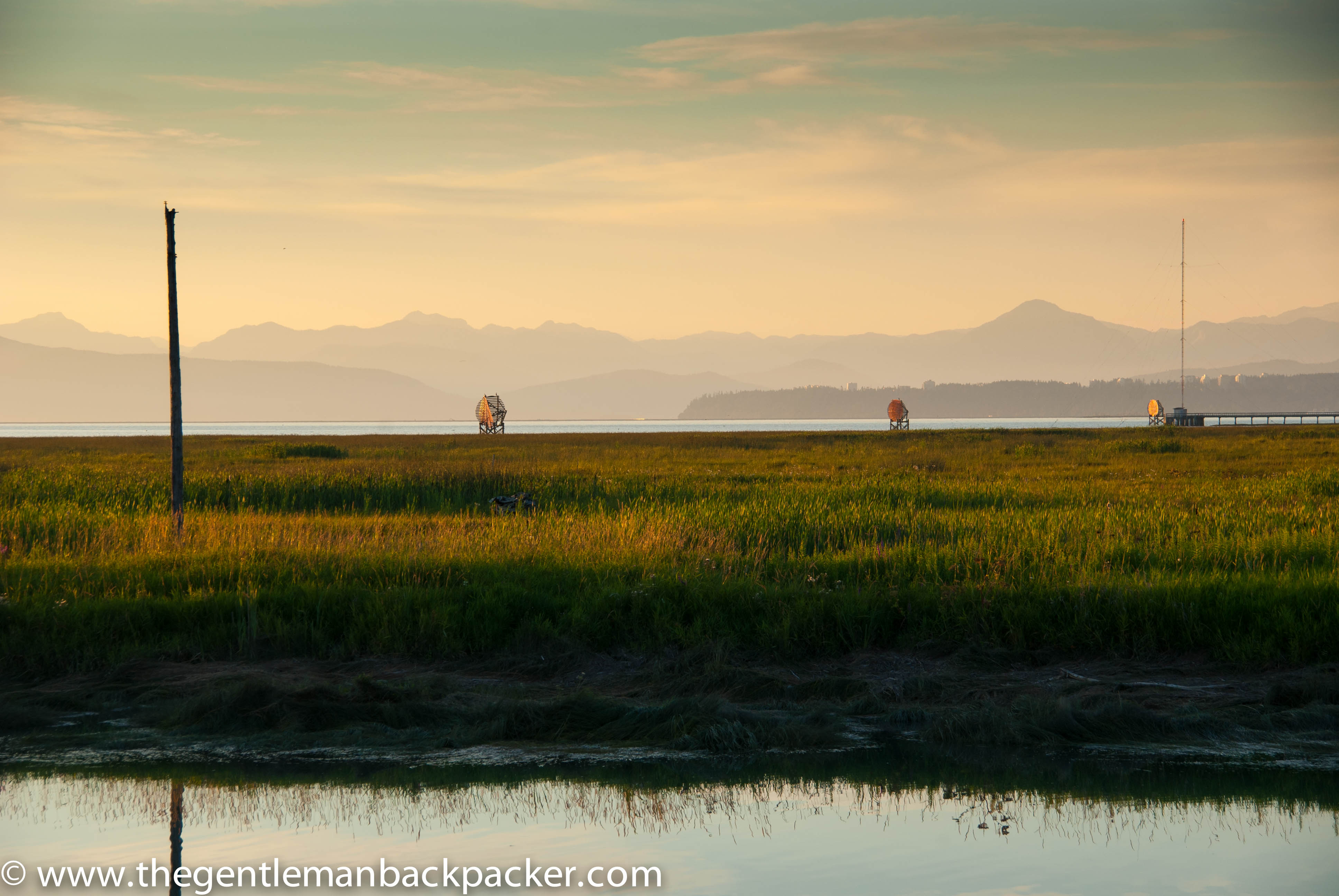 August 3rd, 2014: Sunset in Vancouver, Canada