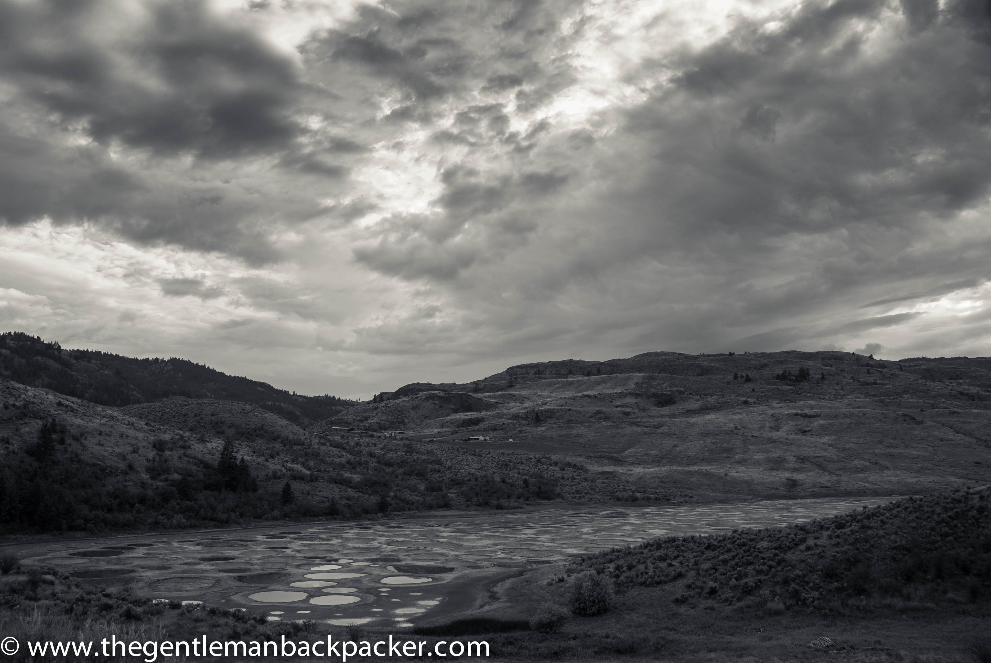 The unusual sight of Spotted Lake