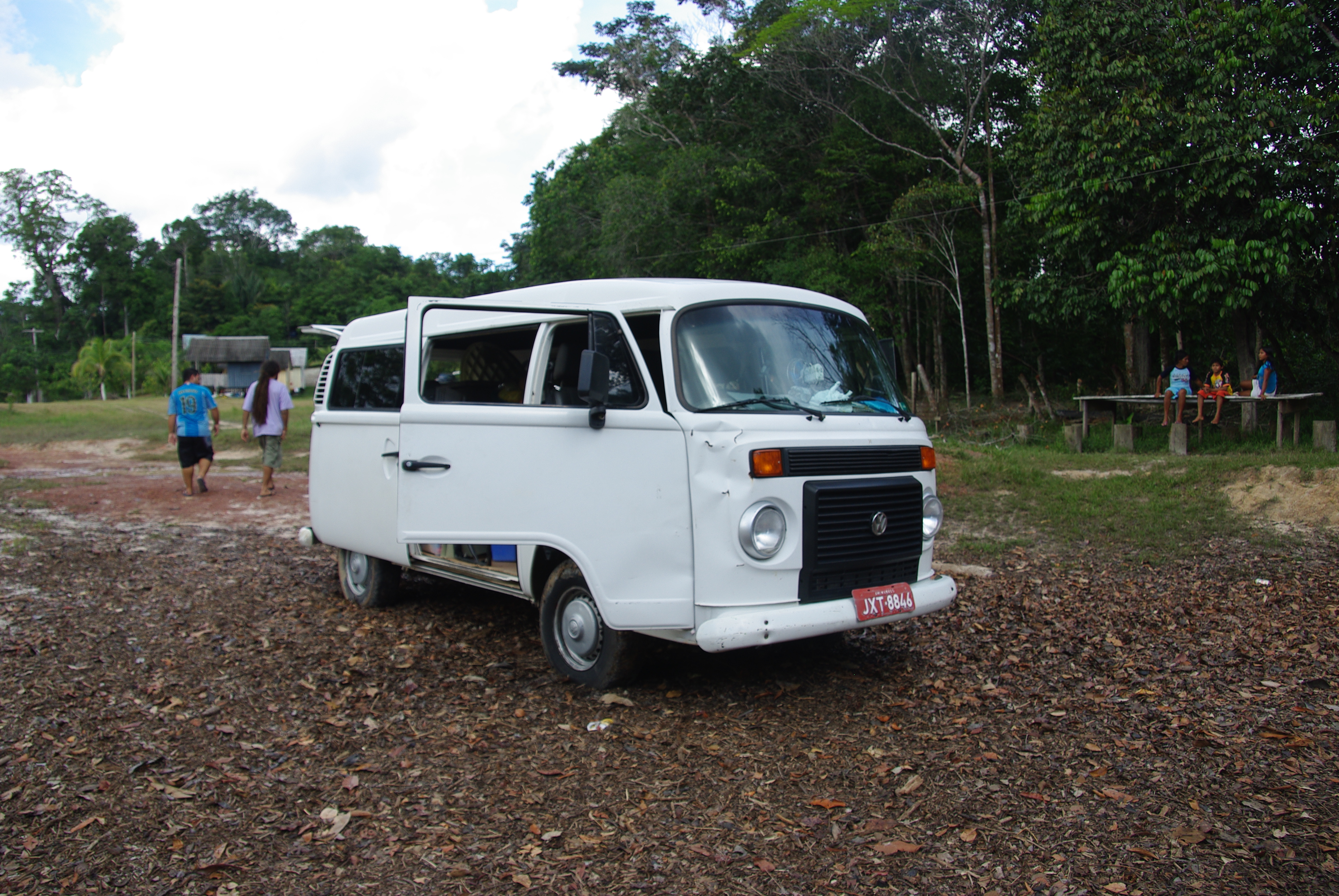 Party wagon? Not quite, but it got us to Presidente Figuereido