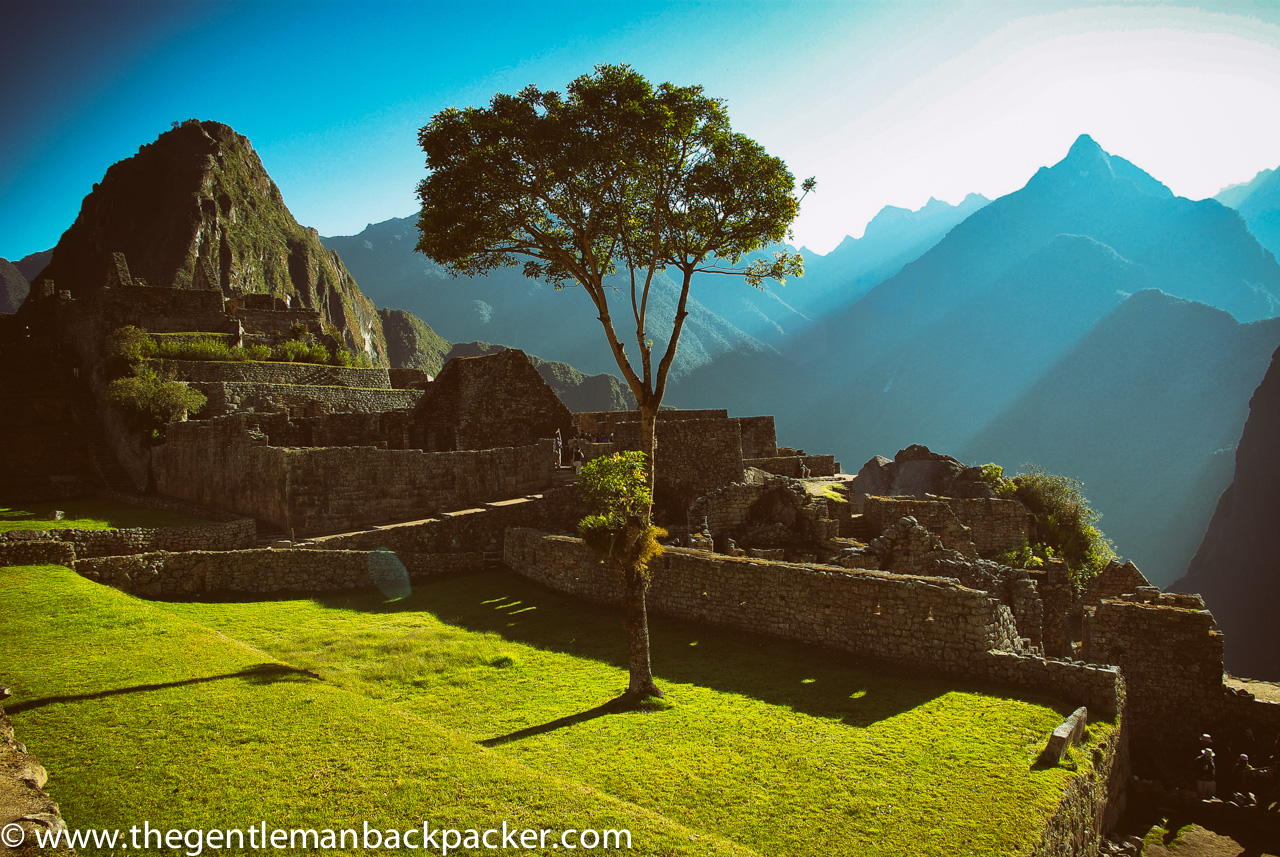 Magical morning at Machu Picchu