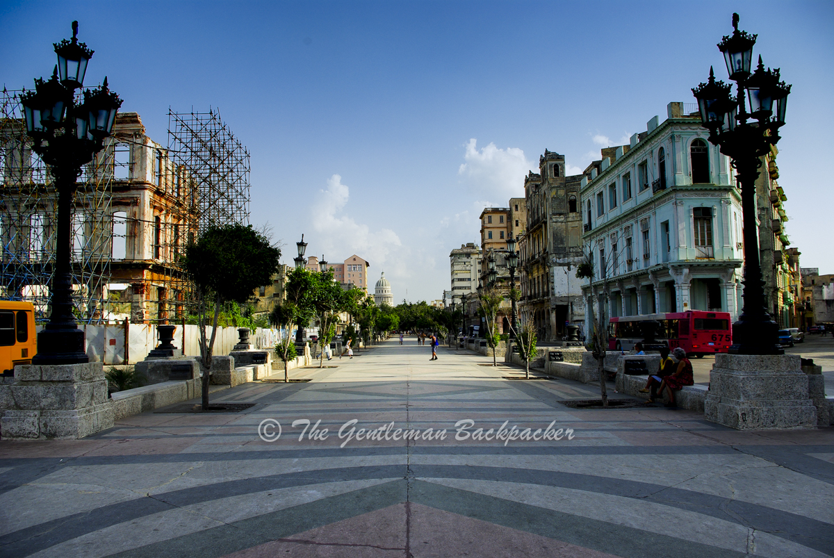 Strolling down the streets of Havana